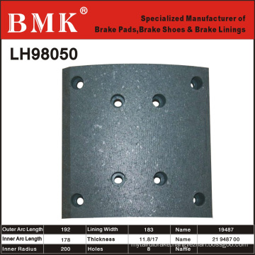 Environment Friendly Brake Linings (LH98050) for Mercedes